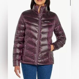 BNWT Eddie Bauer Purple Packable Down Jacket Size XXL
